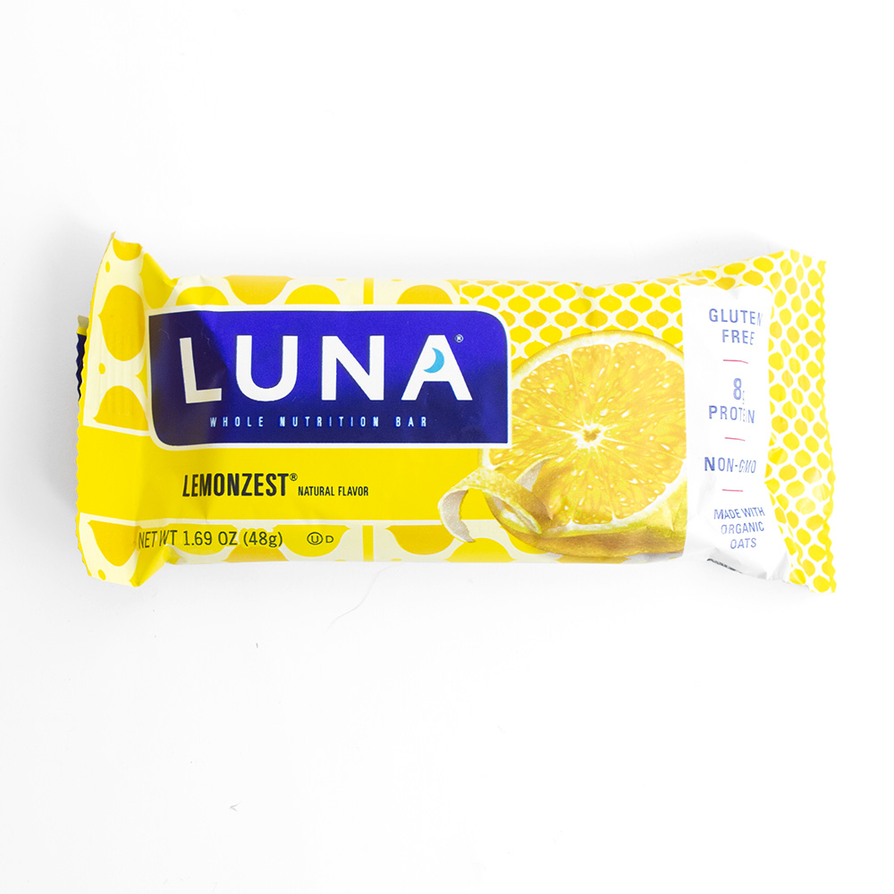 Luna Bar, Lemon Zest, 1.69 ounce